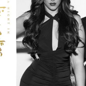 All black sexy black dress.