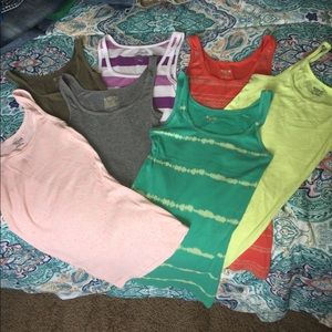 Mossimo 7 extra long tank tops