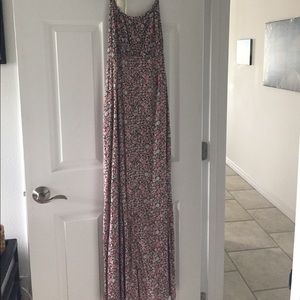 Roxy halter maxi dress