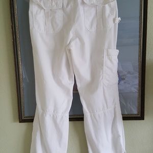 White scrub Koi PANTS