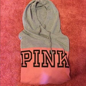 Pink Victoria's Secret hoodie