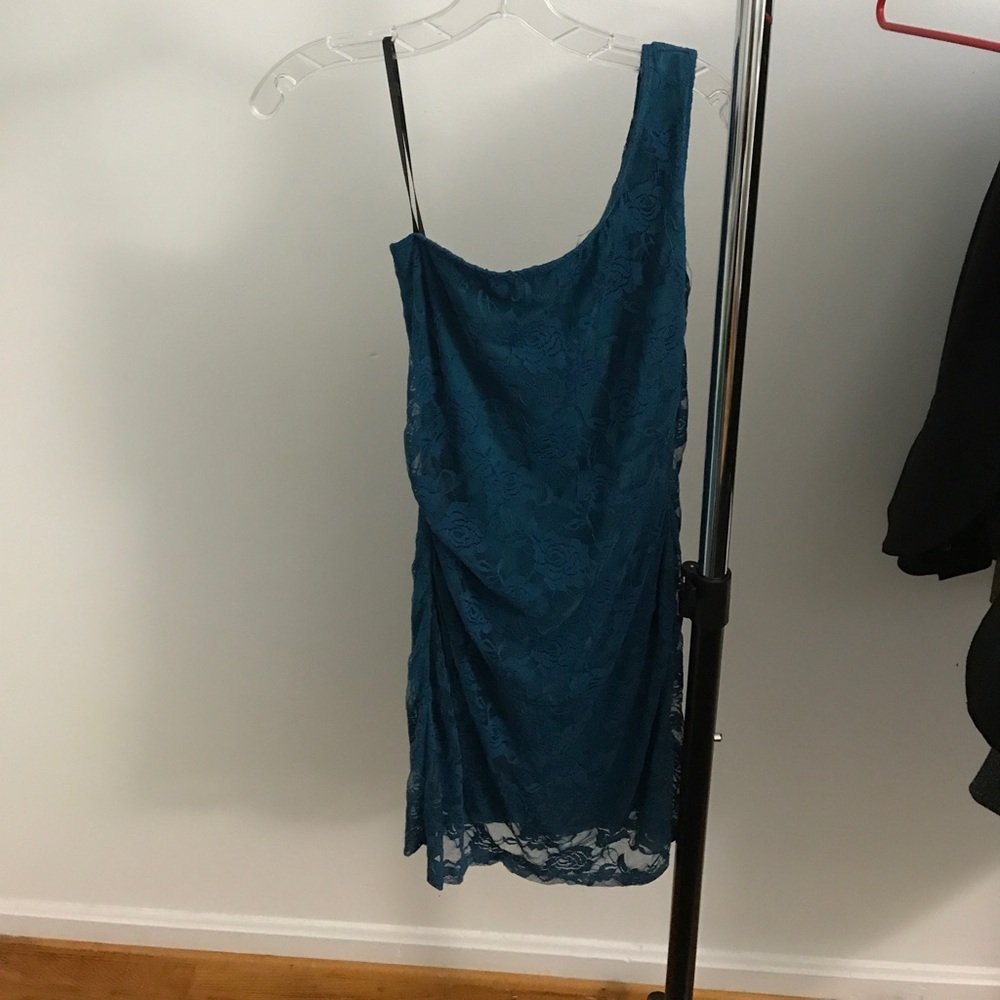 Turquoise dress