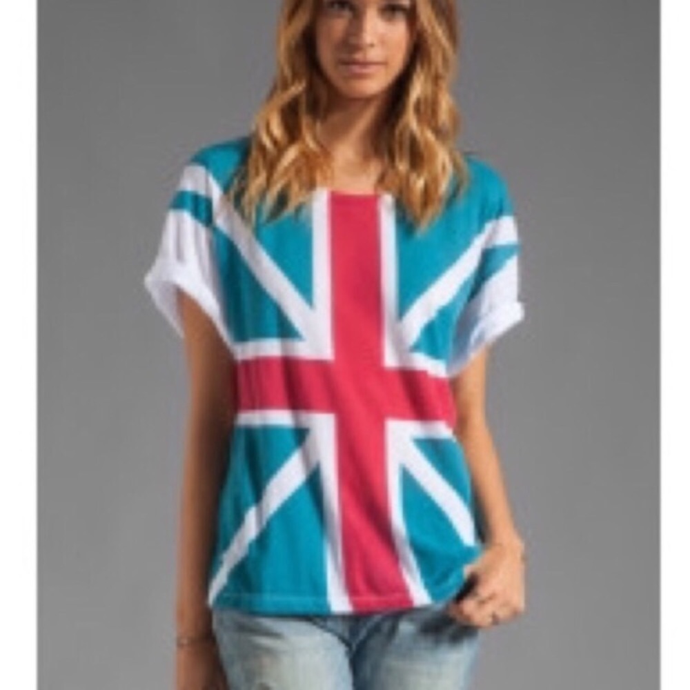 Wildfox Unisex Union Jack Shirt
