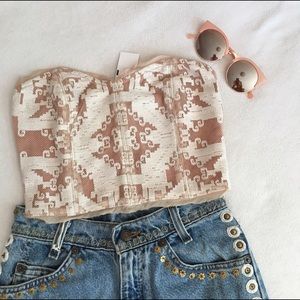 NWT Urban Outfitters Festival Crop Top small