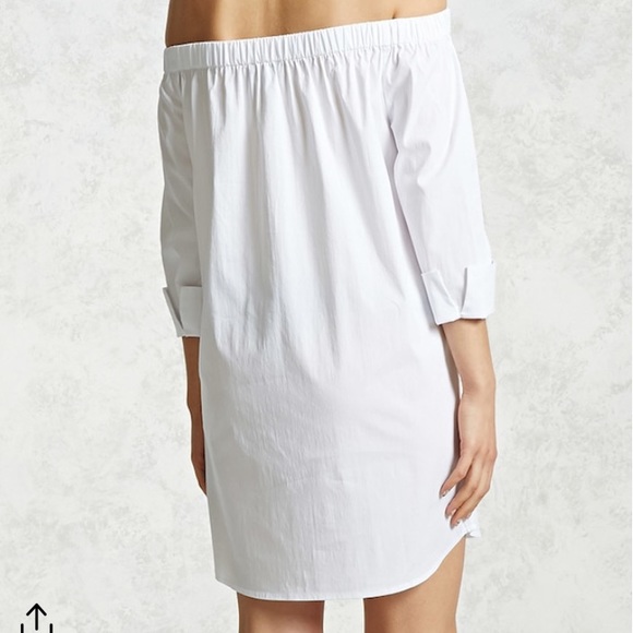 Off-the shoulder mini dress - Picture 3 of 5