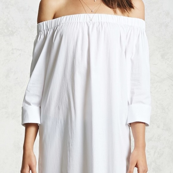 Off-the shoulder mini dress - Picture 4 of 5