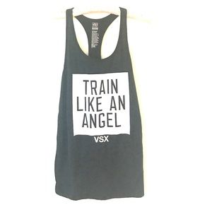 Victoria's Secret Black Workout Top Size S
