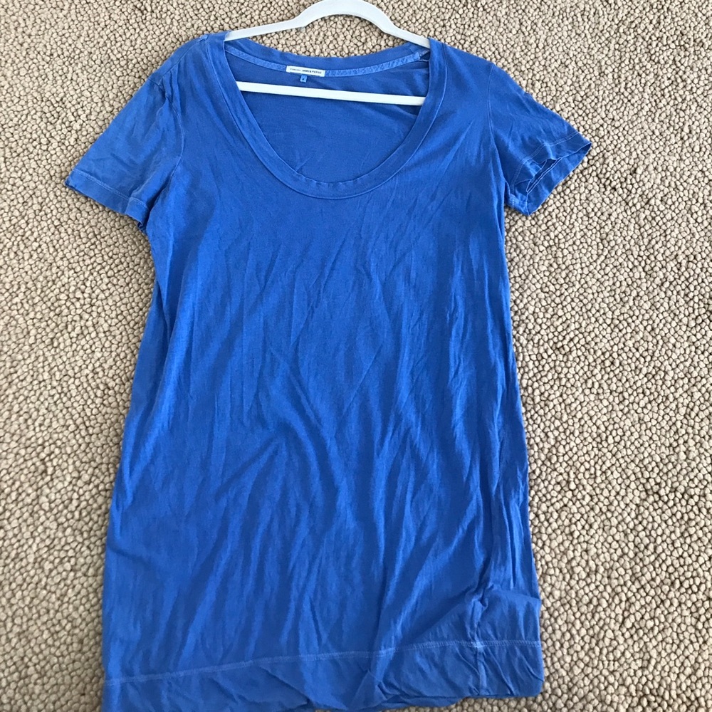 Blue James Perse T Shirt size 2