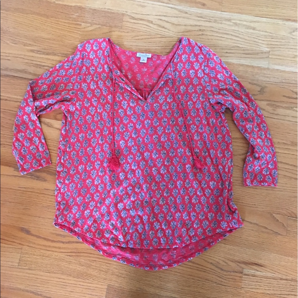 Lucky Soft Cotton Tunic Style Top