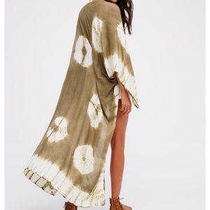 Free People Spellbound Tie Dye Kimono NWOT