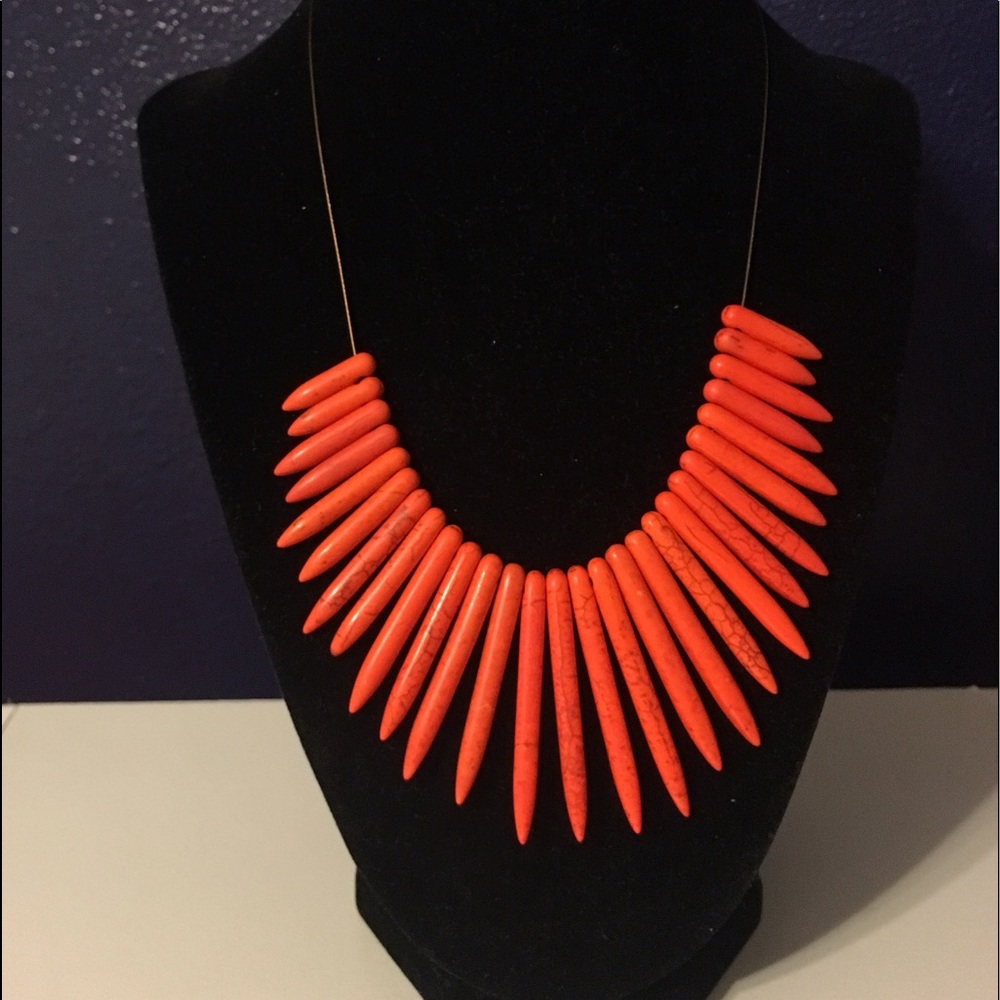 Handmade beaded necklace