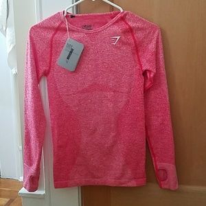 Gymshark seamless long sleeve t