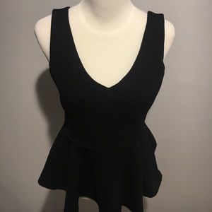 Peplum tank top