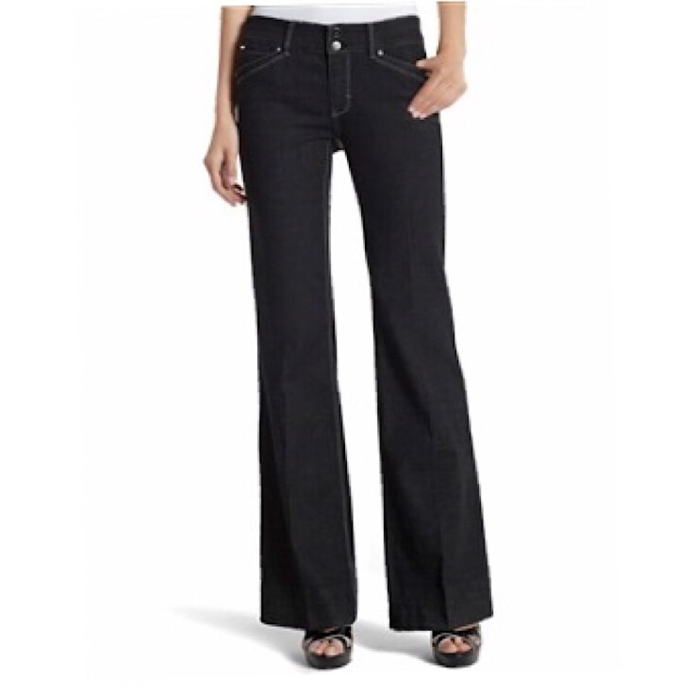 BNWT WHBM rhinestone rivet trouser jeans 8