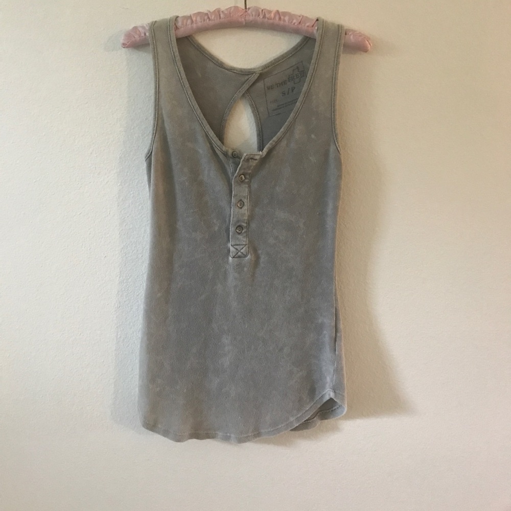 Free People Tank Distressed Size S