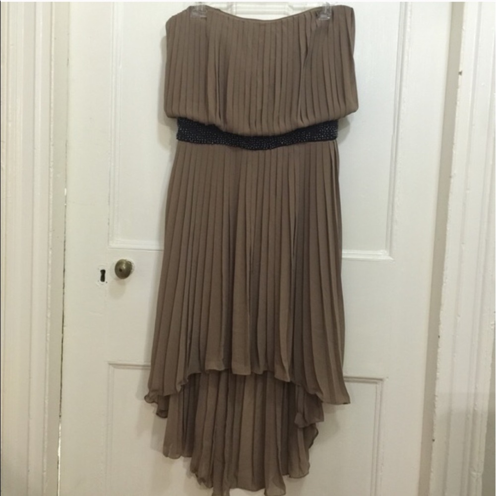 Haute Hippie pleated cocktail dress