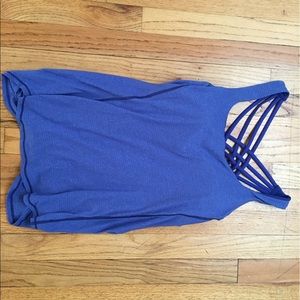 Lululemon Open Back Tank with Bra