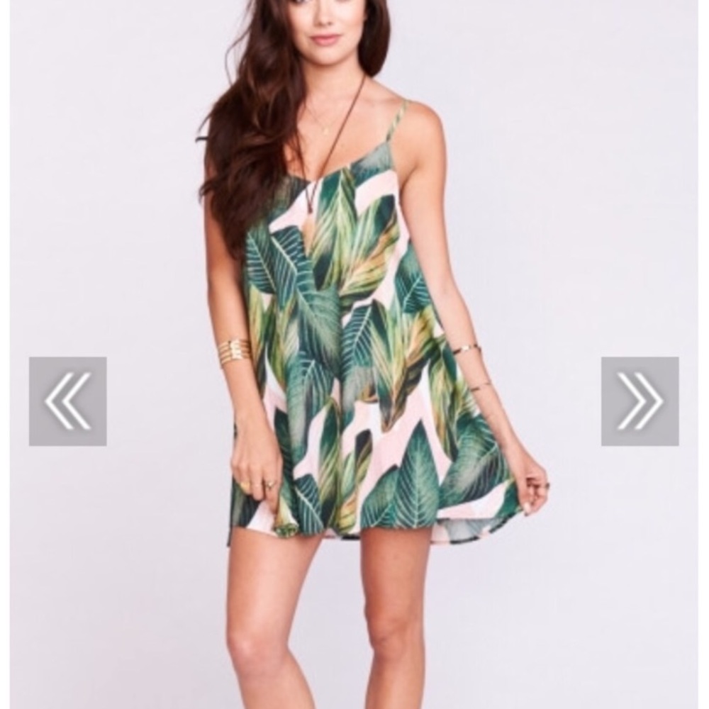 Show Me Your MuMu Circus Dress Peachy Palm 🌴