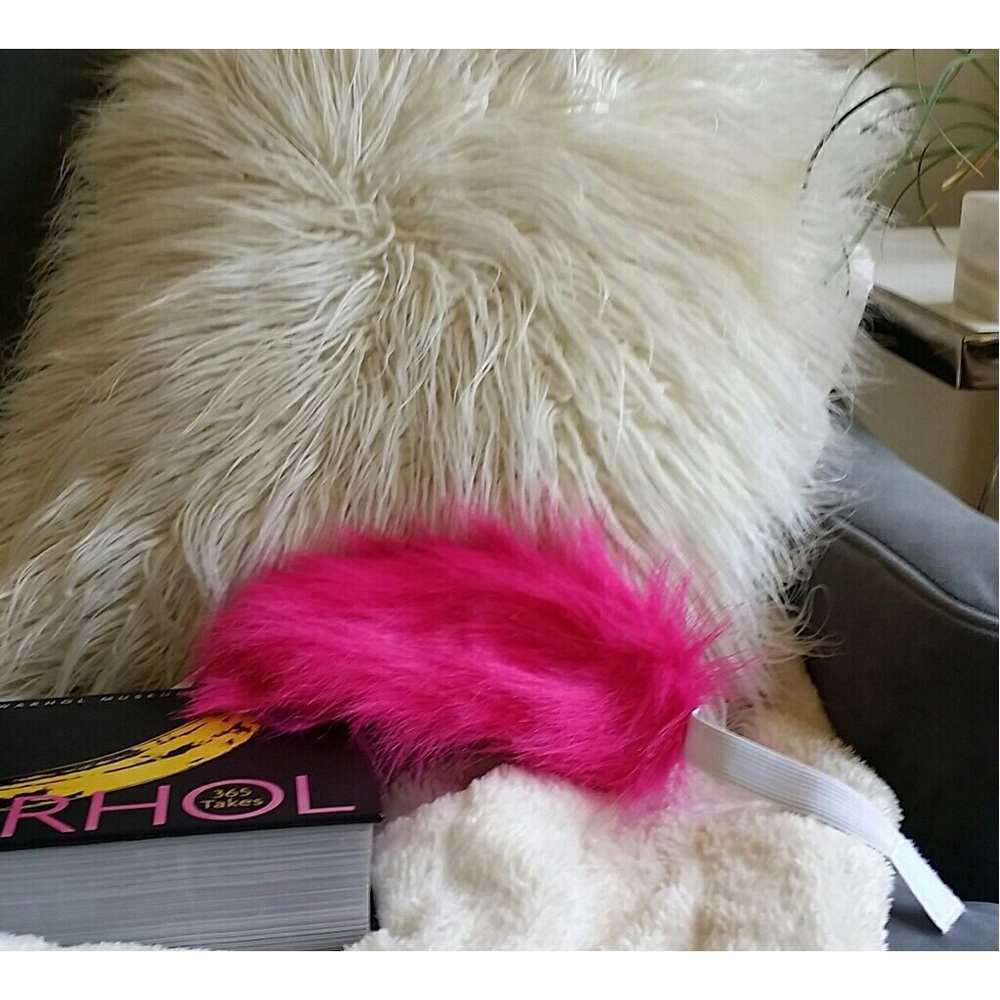 HEI Designs Faux Fur Eye Mask ✨NWOT✨