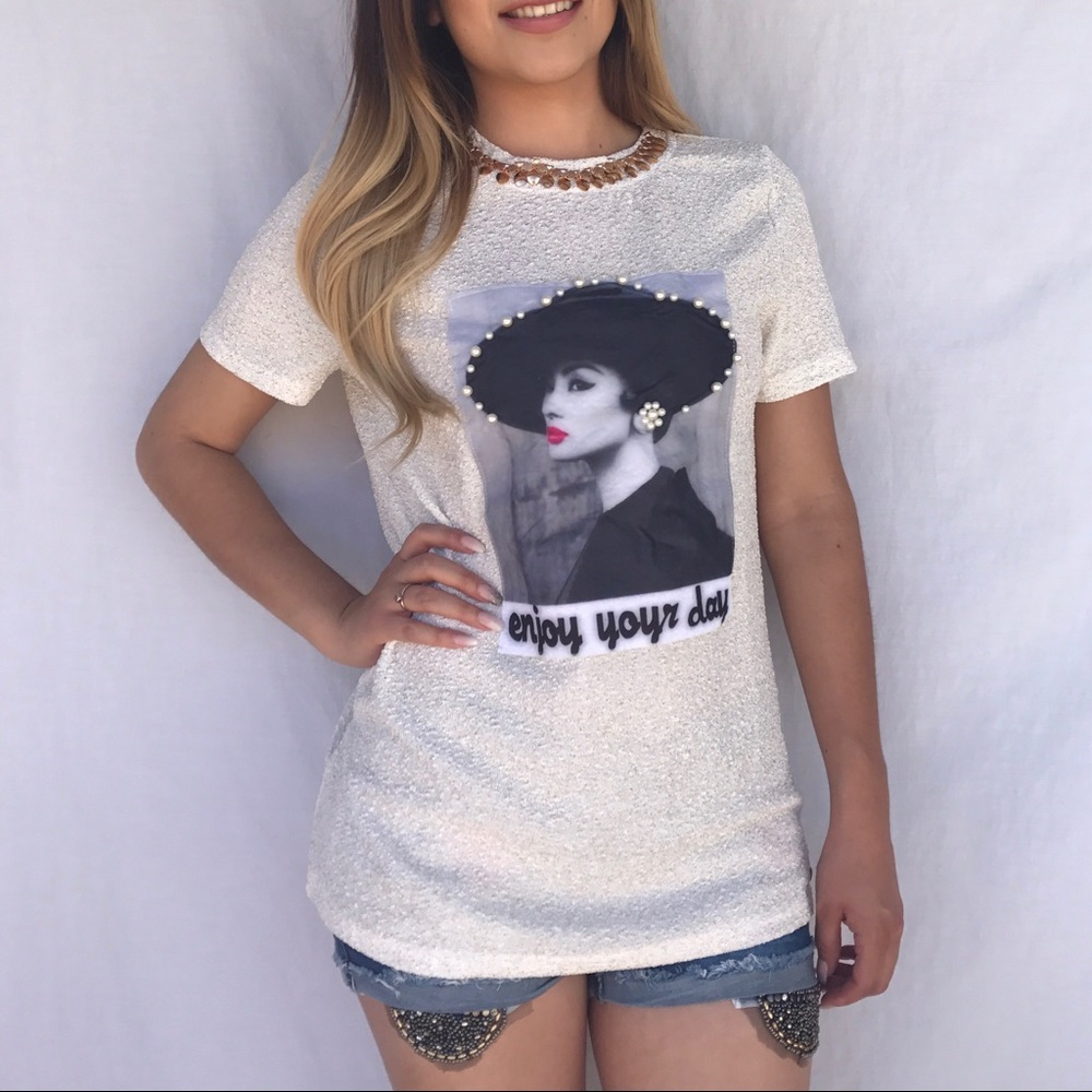 Cute fashion top