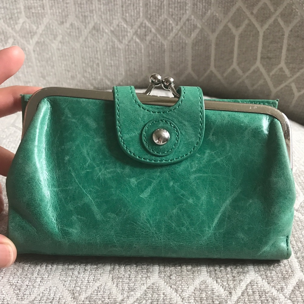 Beautiful green 'Alice' HOBO Wallet