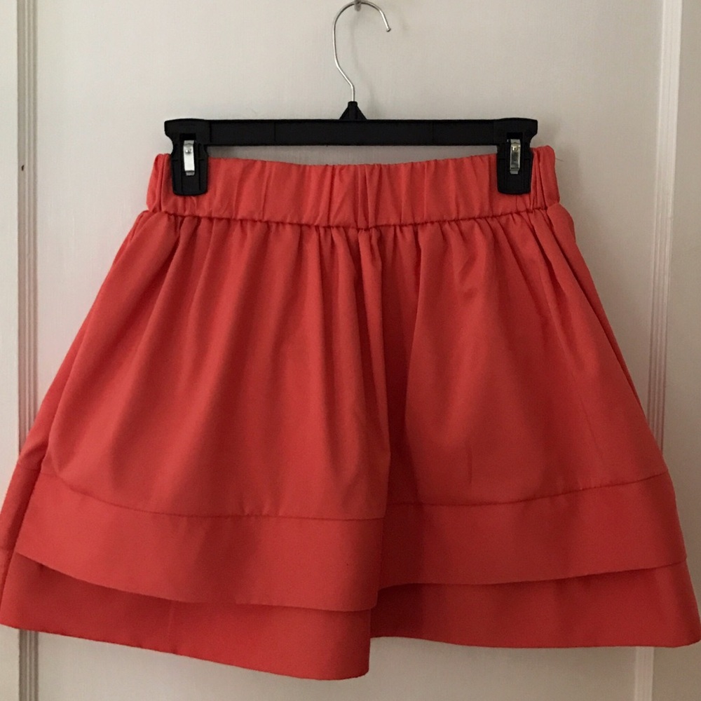 Ya Los Angeles Coral Skater Skirt