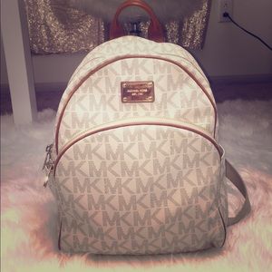 Vanilla Michael Kors Back Pack! Authentic!