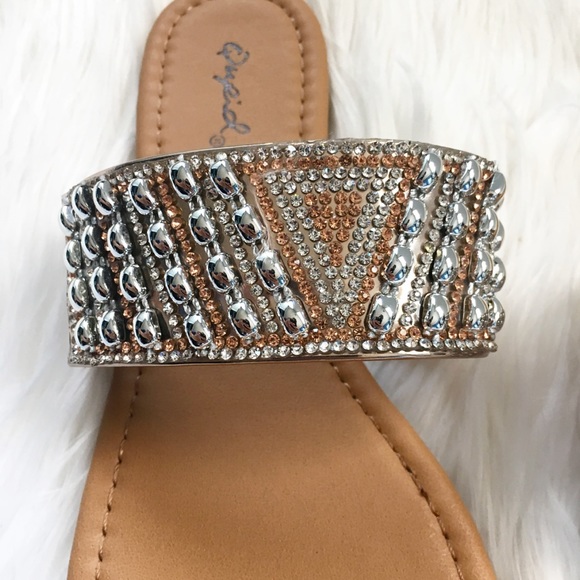 Rose Gold Toe Ring Sandals - Picture 4 of 7