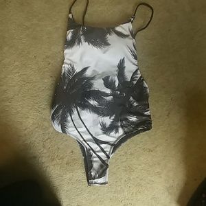 One piece bathing suit