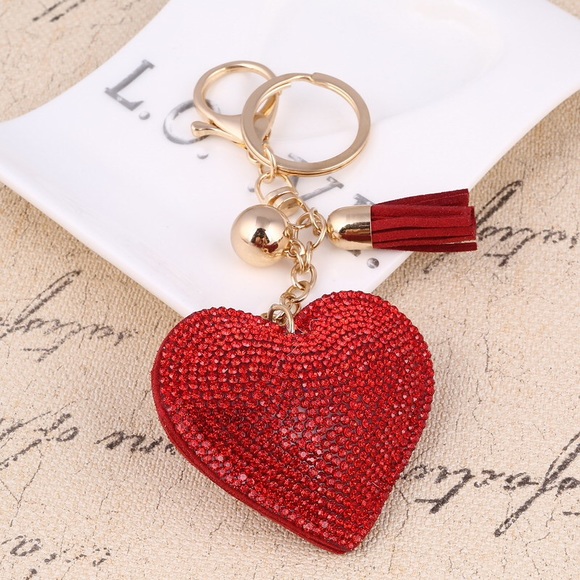 💄Red Heart Purse Charm💄 - Picture 4 of 5