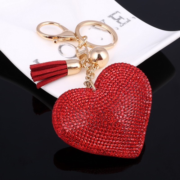 💄Red Heart Purse Charm💄 - Picture 5 of 5