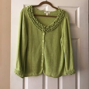 Coldwater Creek spring cardigan