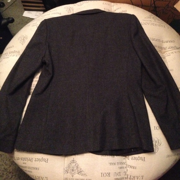Vintage gray blazer size 10 - Picture 3 of 3