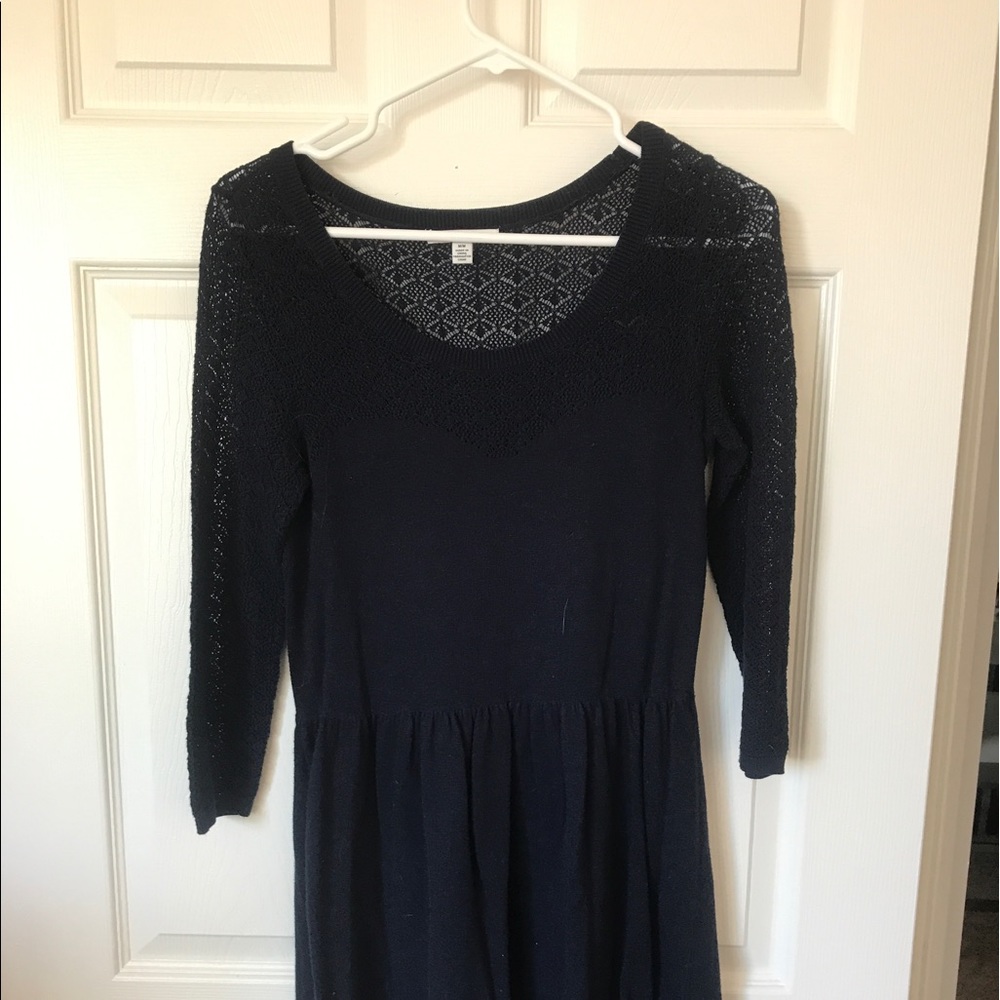 Navy Blue American Eagle Sweater Dress