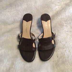 Nine West heel sandal