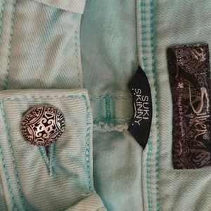 Skinny baby blueish jeans