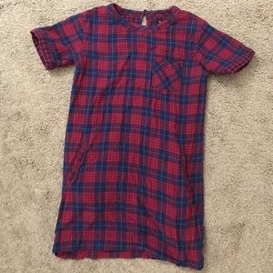 Madewell Plaid Dress