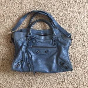 Authentic Balenciaga Motorcycle Bag