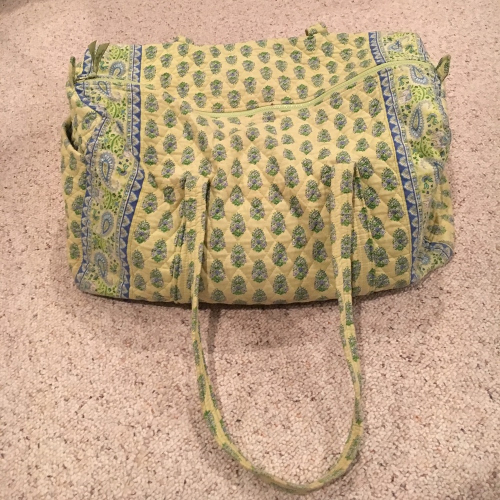 Large Vera Bradley duffle bag