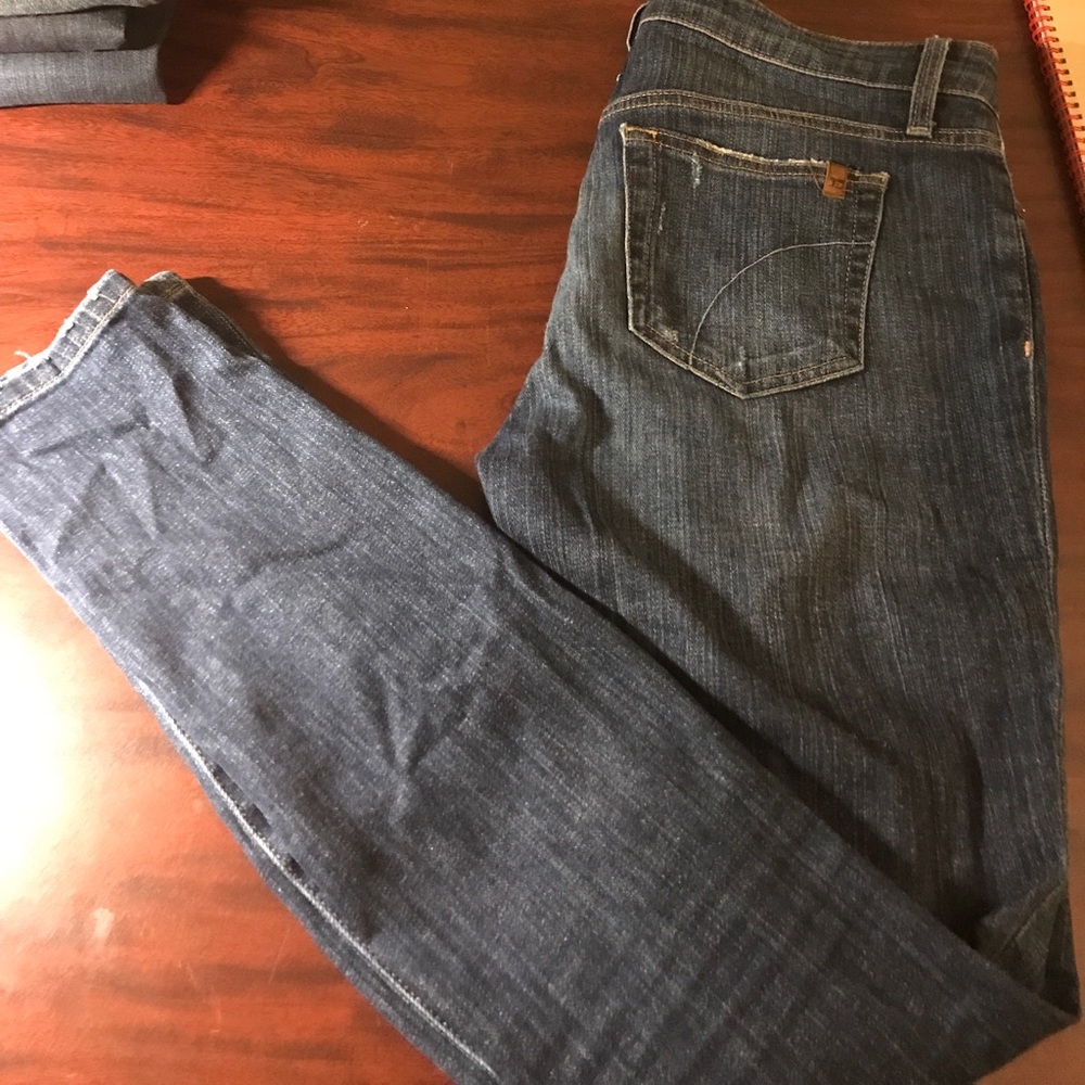Joes jeans skinny stretch distressed