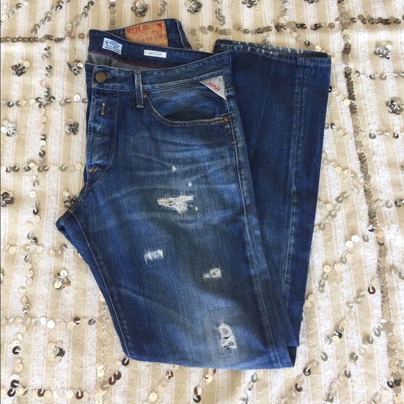 replay blue jeans waitom