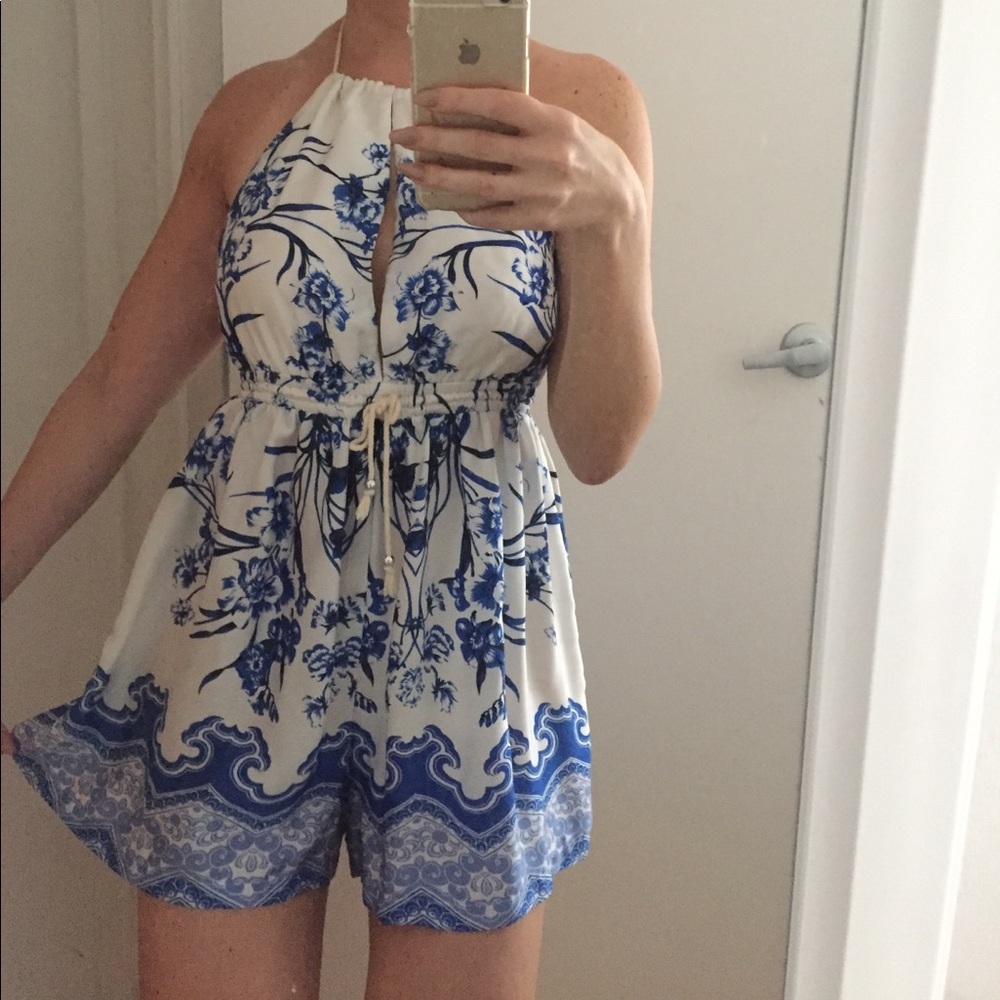 LF Dream State Halter Romper