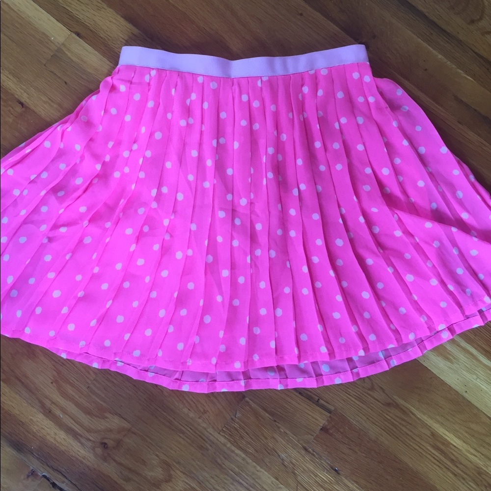 Cherokee Pink Polka Dot Skirt