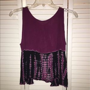 L.A. Hearts open back tank, size: L