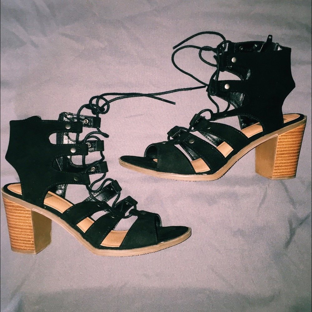 Dolce Vita Lace Up Heels