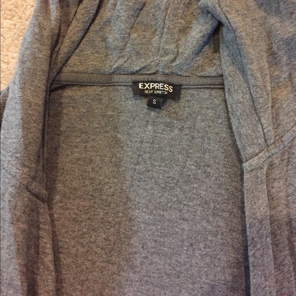 grey casual cardigan - Picture 2 of 2