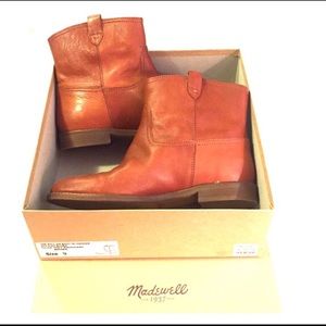 Madewell The Pull-On Boot Cognac