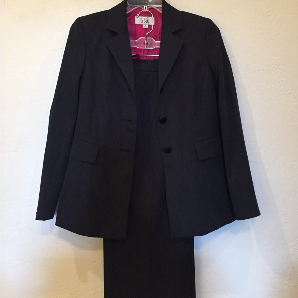 Le Suit pinstripe pant suit