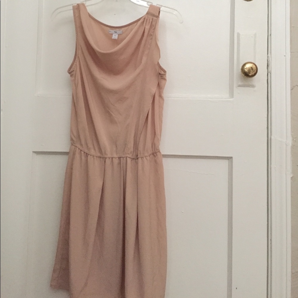 Nude dress, size 2, Gap, New with tags