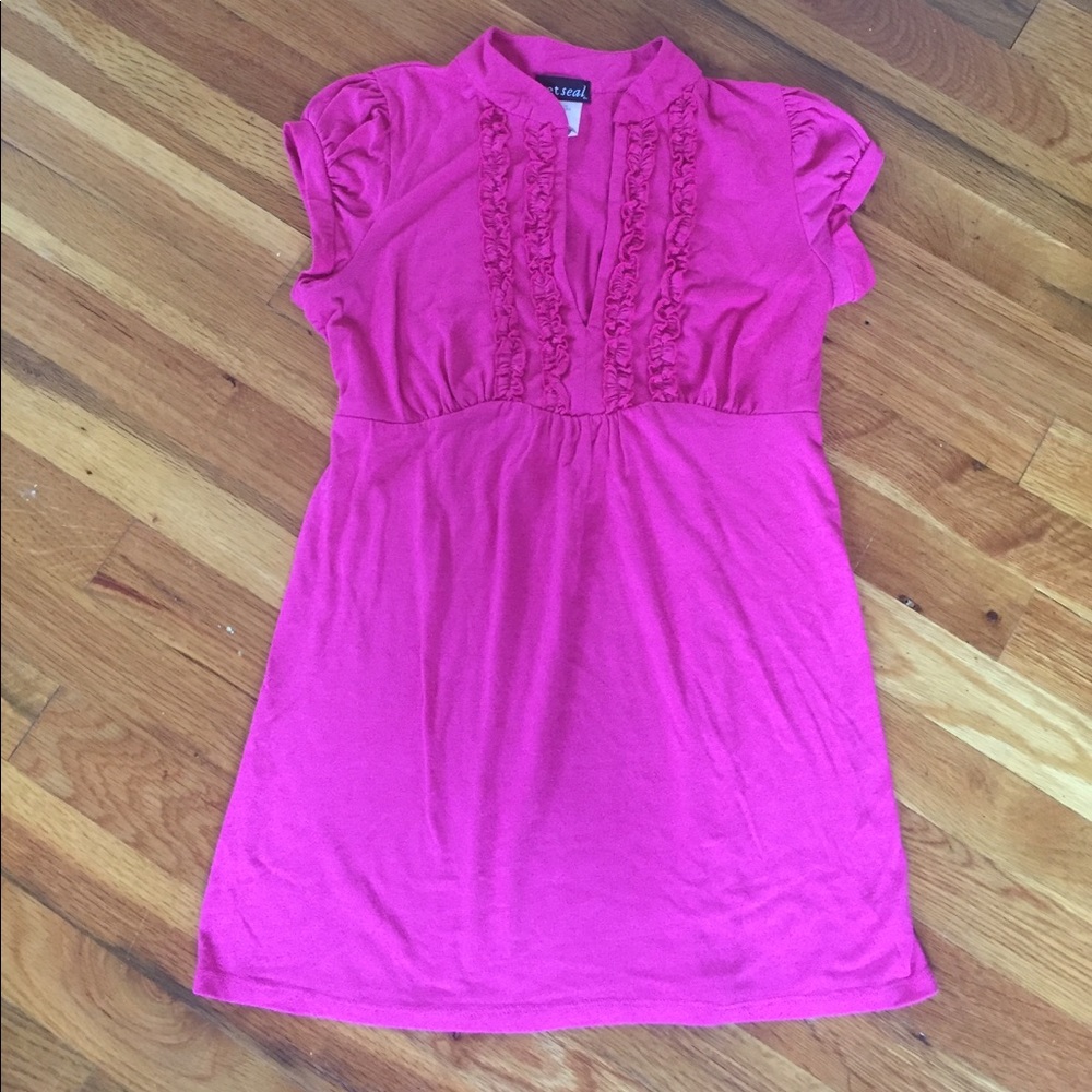 Wet Seal pink blouse